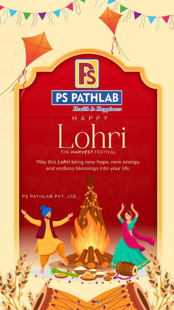 PS Pathlab wishes you a Happy Lohri!